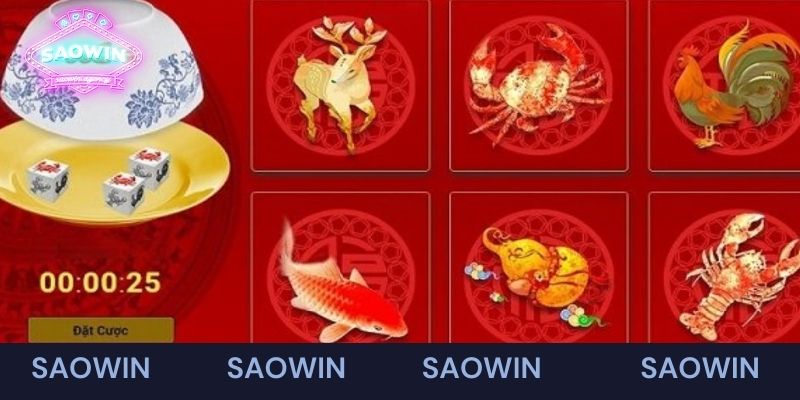 Cược bộ đôi trong Bầu cua tôm cá