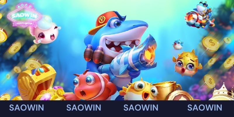 Chủ đề game bắn cá Saowin đa dạng