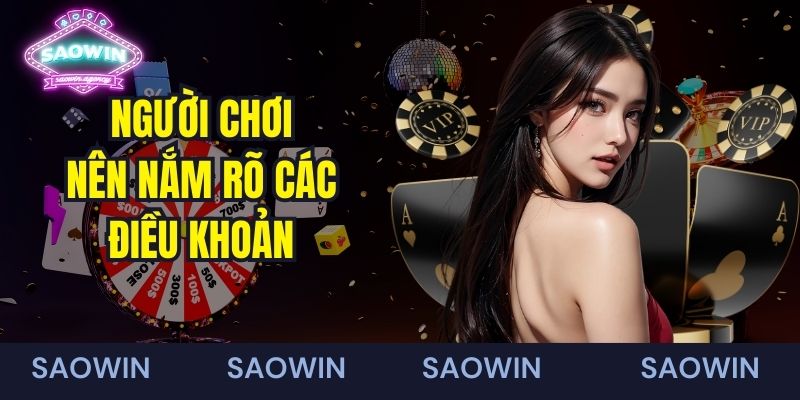 Điều khoản miễn trừ trách nhiệm người chơi Saowin